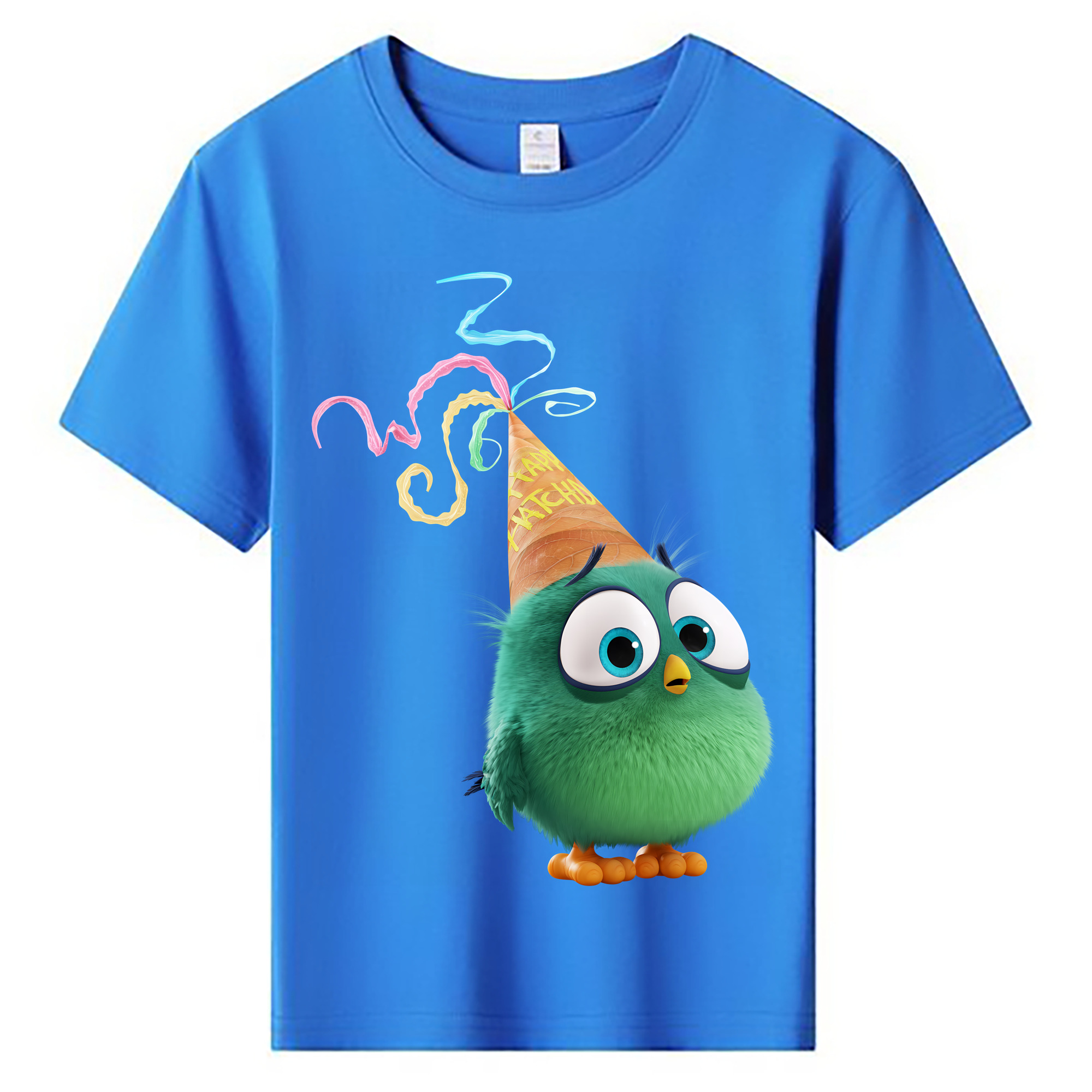 （画像用） Angry Birds アングリーバード 綿100％キッズTシャツ（フロントプリント）